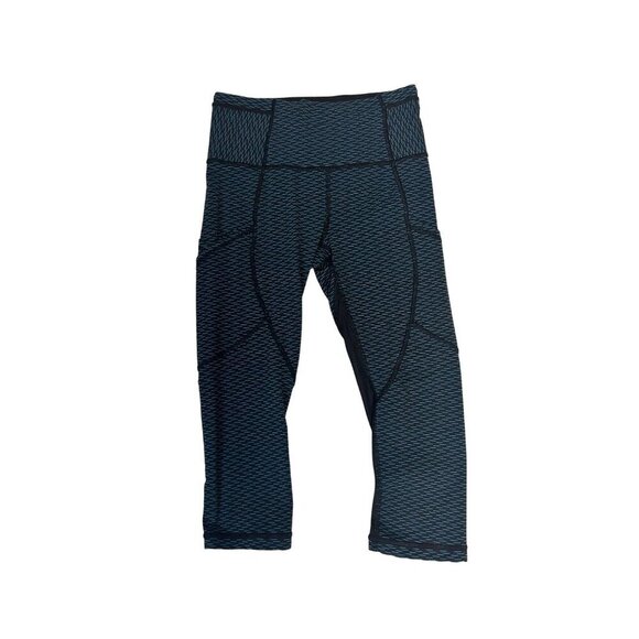 Lululemon Outrun High-Rise Crop Leggings Small - Picture 2 of 5
